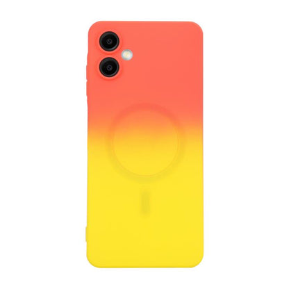 ENKAY Hat-Prince MagSafe Rainbow Gradient Silicone Phone Case with Lens Film, For Samsung Galaxy S23 5G, For Samsung Galaxy A17 / A26 5G, For Samsung Galaxy A06 4G / 5G, For Samsung Galaxy A16 4G / 5G, For Samsung Galaxy A25, For Samsung Galaxy A24    ...
