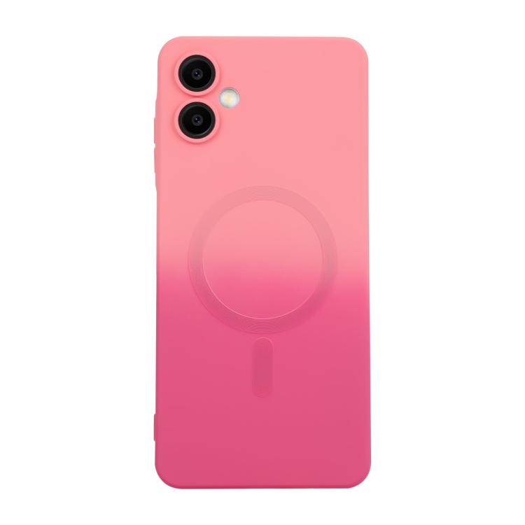 ENKAY Hat-Prince MagSafe Rainbow Gradient Silicone Phone Case with Lens Film, For Samsung Galaxy S23 5G, For Samsung Galaxy A17 / A26 5G, For Samsung Galaxy A06 4G / 5G, For Samsung Galaxy A16 4G / 5G, For Samsung Galaxy A25, For Samsung Galaxy A24    ...