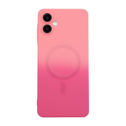 ENKAY Hat-Prince MagSafe Rainbow Gradient Silicone Phone Case with Lens Film, For Samsung Galaxy S23 5G, For Samsung Galaxy A17 / A26 5G, For Samsung Galaxy A06 4G / 5G, For Samsung Galaxy A16 4G / 5G, For Samsung Galaxy A25, For Samsung Galaxy A24    ...