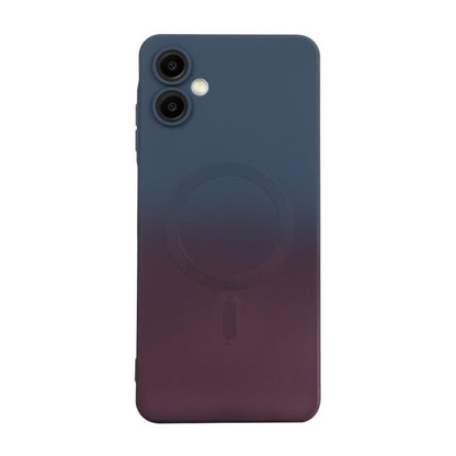 ENKAY Hat-Prince MagSafe Rainbow Gradient Silicone Phone Case with Lens Film, For Samsung Galaxy S23 5G, For Samsung Galaxy A17 / A26 5G, For Samsung Galaxy A06 4G / 5G, For Samsung Galaxy A16 4G / 5G, For Samsung Galaxy A25, For Samsung Galaxy A24    ...