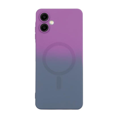 ENKAY Hat-Prince MagSafe Rainbow Gradient Silicone Phone Case with Lens Film, For Samsung Galaxy S23 5G, For Samsung Galaxy A17 / A26 5G, For Samsung Galaxy A06 4G / 5G, For Samsung Galaxy A16 4G / 5G, For Samsung Galaxy A25, For Samsung Galaxy A24    ...