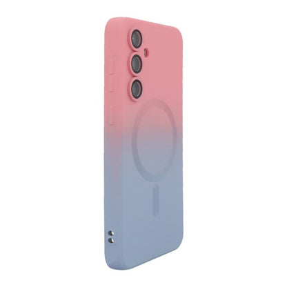 ENKAY Hat-Prince MagSafe Rainbow Gradient Silicone Phone Case with Lens Film, For Samsung Galaxy A54, For Samsung Galaxy S23 Ultra 5G, For Samsung Galaxy S23+ 5G, For Samsung Galaxy S23 5G, For Galaxy A18 4G / 5G, For Samsung Galaxy A17 / A26 5G       ...