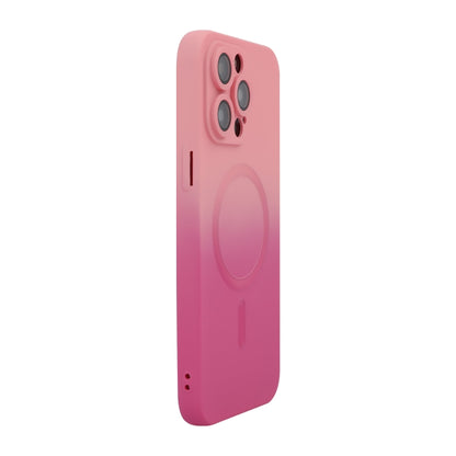 ENKAY Hat-Prince MagSafe Rainbow Gradient Silicone Phone Case with Lens Film, For iPhone 13 Pro Max, For iPhone 13 Pro, For iPhone 13