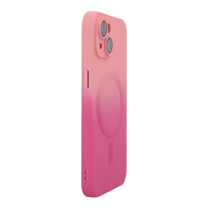 ENKAY Hat-Prince MagSafe Rainbow Gradient Silicone Phone Case with Lens Film, For iPhone 13 Pro Max, For iPhone 13 Pro, For iPhone 13