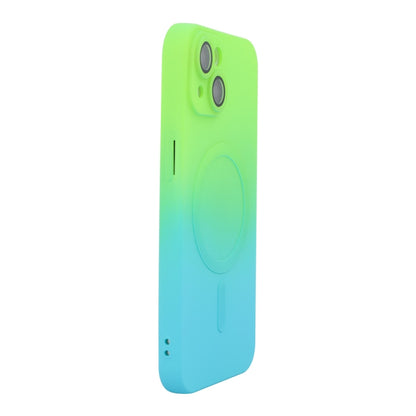 ENKAY Hat-Prince MagSafe Rainbow Gradient Silicone Phone Case with Lens Film, For iPhone 13 Pro Max, For iPhone 13 Pro, For iPhone 13