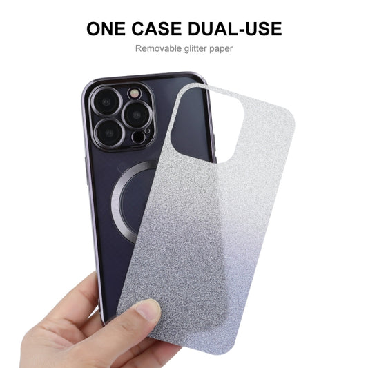 ENKAY Hat-Prince Magnetic Glitter Plated Shockproof Phone Case with Lens Film, For iPhone 15 Pro Max, For iPhone 15 Pro, For iPhone 15 Plus, For iPhone 15, For iPhone 14 Plus, For iPhone 14, For iPhone 14 Pro, For iPhone 14 Pro Max, For iPhone 13 Pro M...