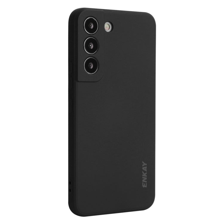 ENKAY Liquid Silicone Soft Shockproof Phone Case, For Samsung Galaxy S25 5G, For Samsung Galaxy S25+ 5G, For Samsung Galaxy S25 Ultra 5G, For Samsung Galaxy A55, For Samsung Galaxy A35, For Samsung Galaxy S24 Ultra 5G, For Samsung Galaxy S24+ 5G       ...