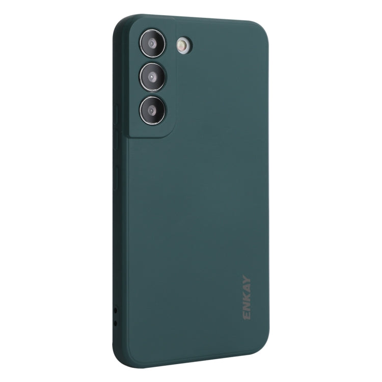 ENKAY Liquid Silicone Soft Shockproof Phone Case, For Samsung Galaxy S25 5G, For Samsung Galaxy S25+ 5G, For Samsung Galaxy S25 Ultra 5G, For Samsung Galaxy A55, For Samsung Galaxy A35, For Samsung Galaxy S24 Ultra 5G, For Samsung Galaxy S24+ 5G       ...