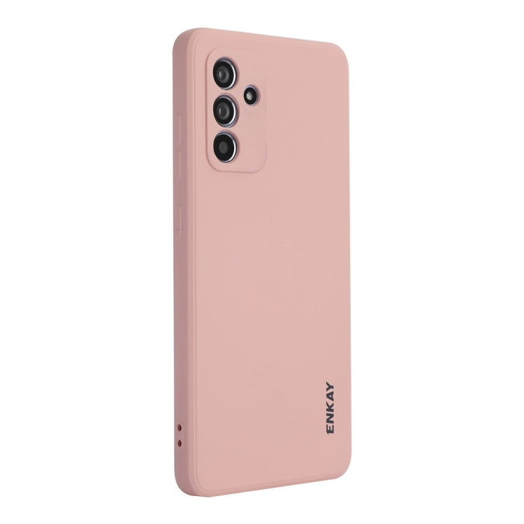 ENKAY Liquid Silicone Soft Shockproof Phone Case, For Samsung Galaxy S25 5G, For Samsung Galaxy S25+ 5G, For Samsung Galaxy S25 Ultra 5G, For Samsung Galaxy A55, For Samsung Galaxy A35, For Samsung Galaxy S24 Ultra 5G, For Samsung Galaxy S24+ 5G       ...