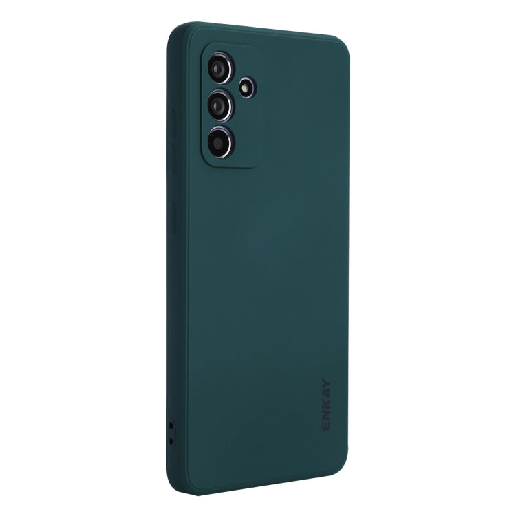 ENKAY Liquid Silicone Soft Shockproof Phone Case, For Samsung Galaxy S25 5G, For Samsung Galaxy S25+ 5G, For Samsung Galaxy S25 Ultra 5G, For Samsung Galaxy A55, For Samsung Galaxy A35, For Samsung Galaxy S24 Ultra 5G, For Samsung Galaxy S24+ 5G       ...