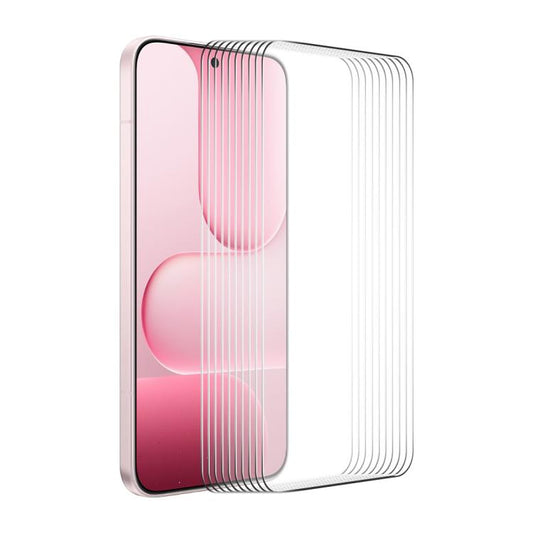 10pcs ENKAY 9H Big Arc Edge High Aluminum-silicon Tempered Glass Film, For Honor X6e / X7e 4G, For Honor 600 Smart, For Honor Magic8 Lite / X9d / X70 5G, For Honor X70i, For Honor X60 GT, For Honor 400 Lite Global, For Honor 400 Global 156.5mm