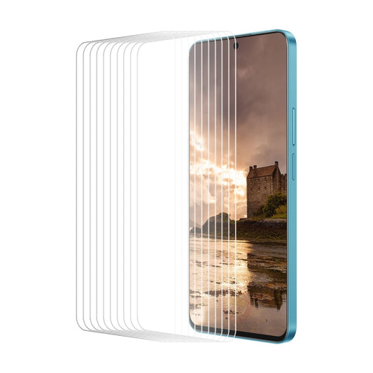 10pcs ENKAY 9H Big Arc Edge High Aluminum-silicon Tempered Glass Film, For Asus ROG Phone 8