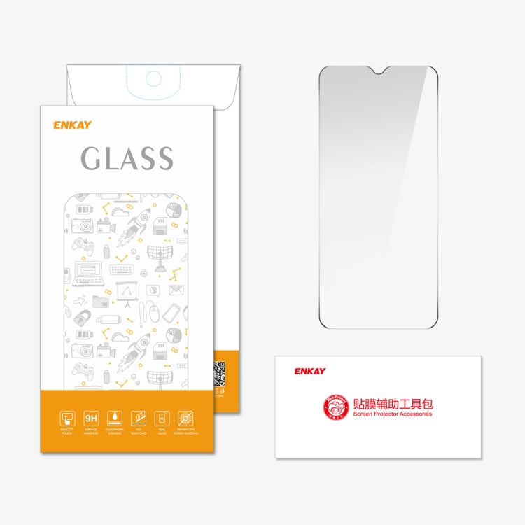 ENKAY 9H Big Arc Edge High Aluminum-silicon Tempered Glass Film, For Nokia C210, For Nokia G42, For Nokia C12, For Nokia C31