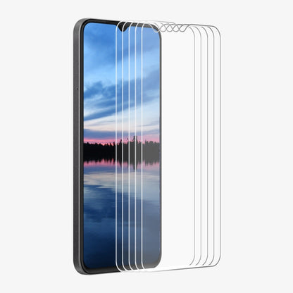 5pcs ENKAY 9H Big Arc Edge High Aluminum-silicon Tempered Glass Film, For Nokia C210, For Nokia G42, For Nokia C12, For Nokia C31