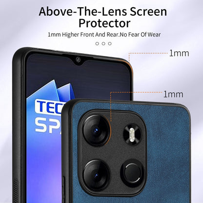 Retro Skin-feel Ring Multi-card Wallet Phone Case, For Tecno Spark GO 2023