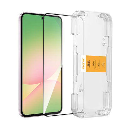 ENKAY Easy Install High Alumina Silicon Full Glass Film, For Samsung Galaxy A37 / A57, For Samsung Galaxy A17 / A26, For Samsung Galaxy M56, For Samsung Galaxy F16 / M16, For Samsung Galaxy F06 / M06, For Samsung Galaxy A36 / A56                       ...