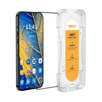 ENKAY Easy Install High Alumina Silicon Full Glass Film, For Redmi 15a 5G, For Redmi Note 15 Pro 5G Global 163.6mm, For Xiaomi 15T Pro, For Xiaomi 15T, For Redmi 13X, For Redmi A5 4G 171.7mm, For Redmi Note 14S 4G, For Redmi Turbo 4 Pro, For Redmi Turb...