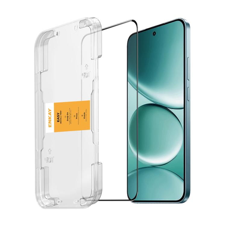 ENKAY Easy Install High Alumina Silicon Full Glass Film, For Redmi 15a 5G, For Redmi Note 15 Pro 5G Global 163.6mm, For Xiaomi 15T Pro, For Xiaomi 15T, For Redmi 13X, For Redmi A5 4G 171.7mm, For Redmi Note 14S 4G, For Redmi Turbo 4 Pro, For Redmi Turb...