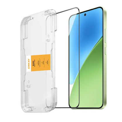 ENKAY Easy Install High Alumina Silicon Full Glass Film, For Redmi 15a 5G, For Redmi Note 15 Pro 5G Global 163.6mm, For Xiaomi 15T Pro, For Xiaomi 15T, For Redmi 13X, For Redmi A5 4G 171.7mm, For Redmi Note 14S 4G, For Redmi Turbo 4 Pro, For Redmi Turb...