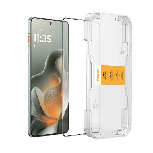 ENKAY Easy Install High Alumina Silikon-Vollglasfolie, für Motorola Edge 5G 2026, für Motorola Moto G37 / G47 / G37 Power, für Motorola Moto G Max / G87, für Motorola Moto G15 / G15 Power, für Motorola Moto G05 / E15, für Motorola Moto G 5G 2025...