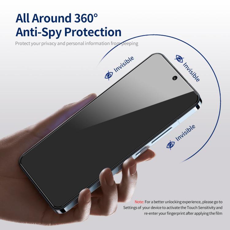 ENKAY Hat-Prince 360 Degree Anti-peeping Privacy Full Screen Tempered Glass Film, For Samsung Galaxy A56 / A36, For Samsung Galaxy A26 5G, For Samsung Galaxy A16 4G / 5G, For Samsung Galaxy A15 4G / 5G, For Samsung Galaxy A35 / A55                     ...