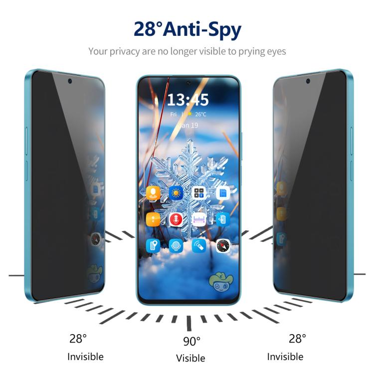 ENKAY Hat-Prince 360 Degree Anti-peeping Privacy Full Screen Tempered Glass Film, For Samsung Galaxy A56 / A36, For Samsung Galaxy A26 5G, For Samsung Galaxy A16 4G / 5G, For Samsung Galaxy A15 4G / 5G, For Samsung Galaxy A35 / A55                     ...