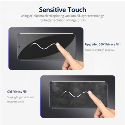 ENKAY Hat-Prince 360 Degree Anti-peeping Privacy Full Screen Tempered Glass Film, For Samsung Galaxy A56 / A36, For Samsung Galaxy A26 5G, For Samsung Galaxy A16 4G / 5G, For Samsung Galaxy A15 4G / 5G, For Samsung Galaxy A35 / A55                     ...