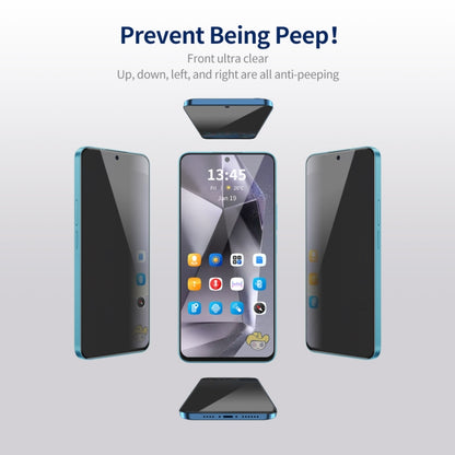 2pcs ENKAY Hat-Prince 360 Degree Anti-peeping Privacy Full Screen Tempered Glass Film, For Samsung Galaxy S24 Ultra 5G, For Samsung Galaxy S24+ 5G, For Samsung Galaxy S24 5G, For Samsung Galaxy S23 FE 5G, For Samsung Galaxy F54, For Samsung Galaxy A24 ...