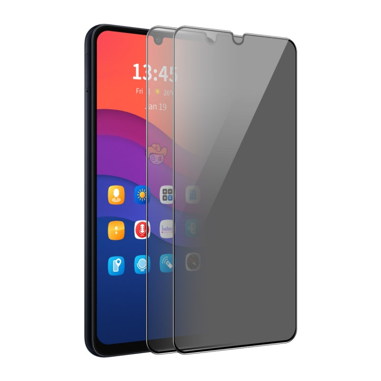 2pcs ENKAY Hat-Prince 360 Degree Anti-peeping Privacy Full Screen Tempered Glass Film, For Samsung Galaxy S24 Ultra 5G, For Samsung Galaxy S24+ 5G, For Samsung Galaxy S24 5G, For Samsung Galaxy S23 FE 5G, For Samsung Galaxy F54, For Samsung Galaxy A24 ...