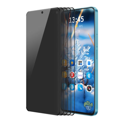 5pcs ENKAY Hat-Prince 360 Degree Anti-peeping Privacy Full Screen Tempered Glass Film, For Samsung Galaxy S24 Ultra 5G, For Samsung Galaxy S24+ 5G, For Samsung Galaxy S24 5G, For Samsung Galaxy S23 FE 5G, For Samsung Galaxy F54, For Samsung Galaxy A24 ...