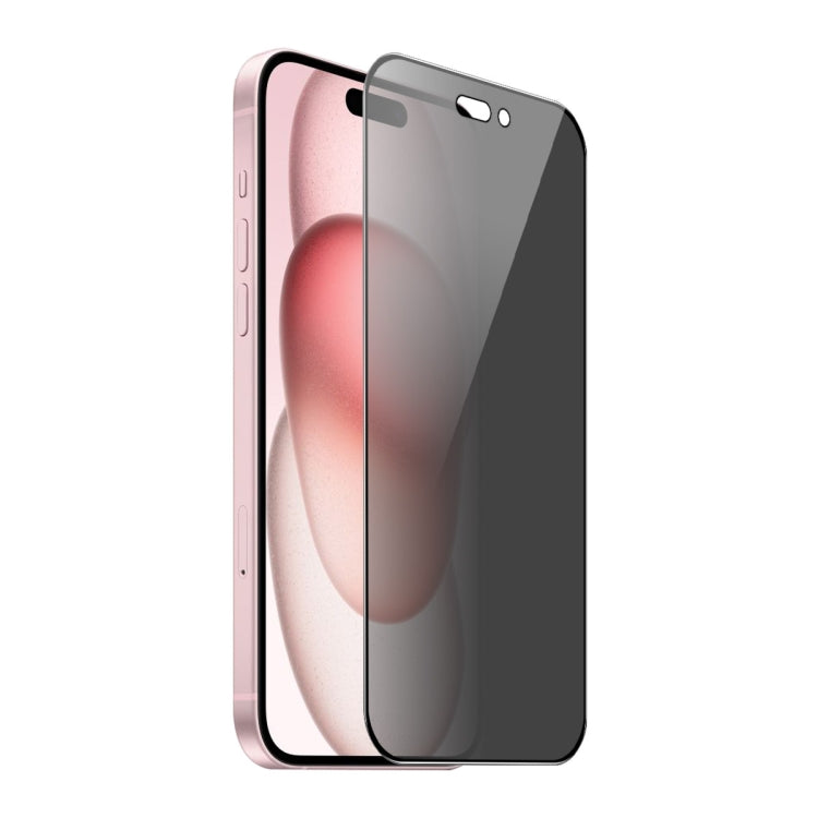 ENKAY Hat-Prince 360 Degree Anti-peeping Privacy Full Screen Tempered Glass Film, For iPhone 15 Pro Max, For iPhone 15 Pro, For iPhone 15 Plus, For iPhone 15, For iPhone 14 Plus, For iPhone 14, For iPhone 14 Pro, For iPhone 14 Pro Max
