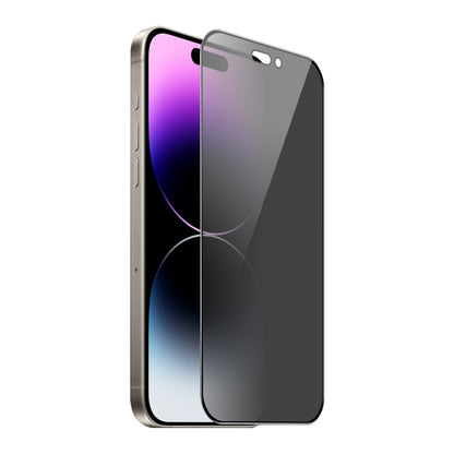ENKAY Hat-Prince 360 Degree Anti-peeping Privacy Full Screen Tempered Glass Film, For iPhone 15 Pro Max, For iPhone 15 Pro, For iPhone 15 Plus, For iPhone 15, For iPhone 14 Plus, For iPhone 14, For iPhone 14 Pro, For iPhone 14 Pro Max