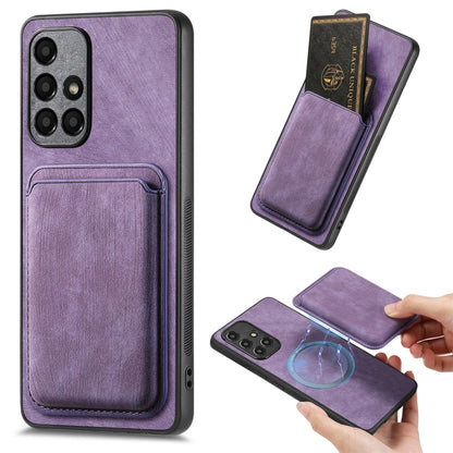 Retro Leather Card Bag Magnetic Phone Case, For Samsung Galaxy A33 5G, For Samsung Galaxy A22 4G, For Samsung Galaxy A22 5G, For Samsung Galaxy A32 4G, For Samsung Galaxy A21s, For Samsung Galaxy A31, For Samsung Galaxy A71, For Samsung Galaxy A51     ...