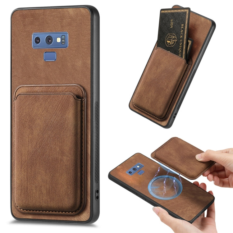 Retro Leather Card Bag Magnetic Phone Case, For Samsung Galaxy A33 5G, For Samsung Galaxy A22 4G, For Samsung Galaxy A22 5G, For Samsung Galaxy A32 4G, For Samsung Galaxy A21s, For Samsung Galaxy A31, For Samsung Galaxy A71, For Samsung Galaxy A51     ...