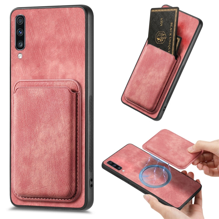 Retro Leather Card Bag Magnetic Phone Case, For Samsung Galaxy A33 5G, For Samsung Galaxy A22 4G, For Samsung Galaxy A22 5G, For Samsung Galaxy A32 4G, For Samsung Galaxy A21s, For Samsung Galaxy A31, For Samsung Galaxy A71, For Samsung Galaxy A51     ...