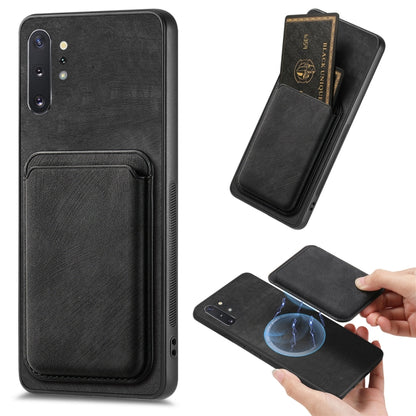 Étui de téléphone magnétique en cuir rétro pour cartes, pour Samsung Galaxy A30/A20/M10s, pour Samsung Galaxy Note10, pour Samsung Galaxy Note10+, pour Samsung Galaxy S8+