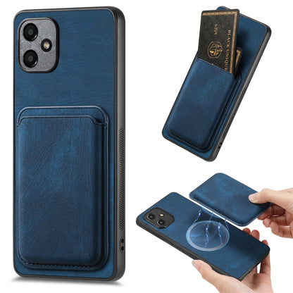 Retro Leather Card Bag Magnetic Phone Case, For Samsung Galaxy A57 5G, For Samsung Galaxy A37 5G, For Samsung Galaxy S25 Edge 5G, For Samsung Galaxy A56 5G, For Samsung Galaxy A26 5G, For Samsung Galaxy A36, For Samsung Galaxy S25 5G                   ...