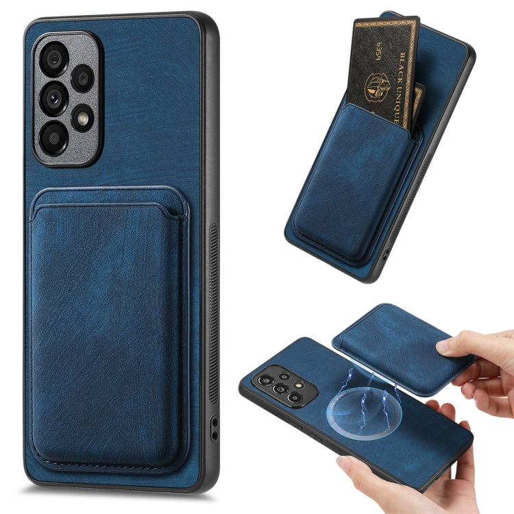 Retro Leather Card Bag Magnetic Phone Case, For Samsung Galaxy A57 5G, For Samsung Galaxy A37 5G, For Samsung Galaxy S25 Edge 5G, For Samsung Galaxy A56 5G, For Samsung Galaxy A26 5G, For Samsung Galaxy A36, For Samsung Galaxy S25 5G                   ...