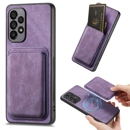Retro Leather Card Bag Magnetic Phone Case, For Samsung Galaxy A57 5G, For Samsung Galaxy A37 5G, For Samsung Galaxy S25 Edge 5G, For Samsung Galaxy A56 5G, For Samsung Galaxy A26 5G, For Samsung Galaxy A36, For Samsung Galaxy S25 5G                   ...
