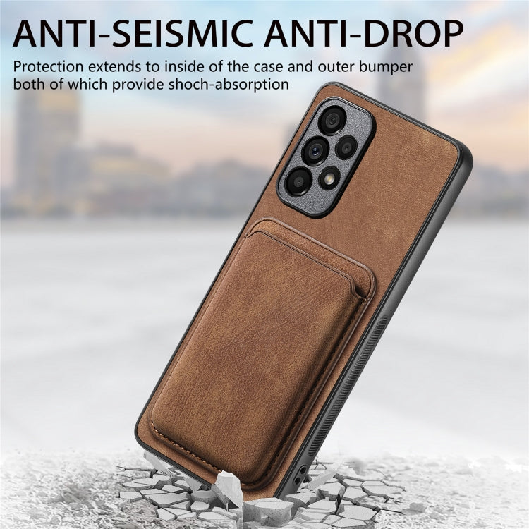 Retro Leather Card Bag Magnetic Phone Case, For Samsung Galaxy A33 5G, For Samsung Galaxy A22 4G, For Samsung Galaxy A22 5G, For Samsung Galaxy A32 4G, For Samsung Galaxy A21s, For Samsung Galaxy A31, For Samsung Galaxy A71, For Samsung Galaxy A51     ...