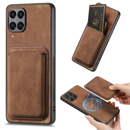 Retro Leather Card Bag Magnetic Phone Case, For Samsung Galaxy A33 5G, For Samsung Galaxy A22 4G, For Samsung Galaxy A22 5G, For Samsung Galaxy A32 4G, For Samsung Galaxy A21s, For Samsung Galaxy A31, For Samsung Galaxy A71, For Samsung Galaxy A51     ...