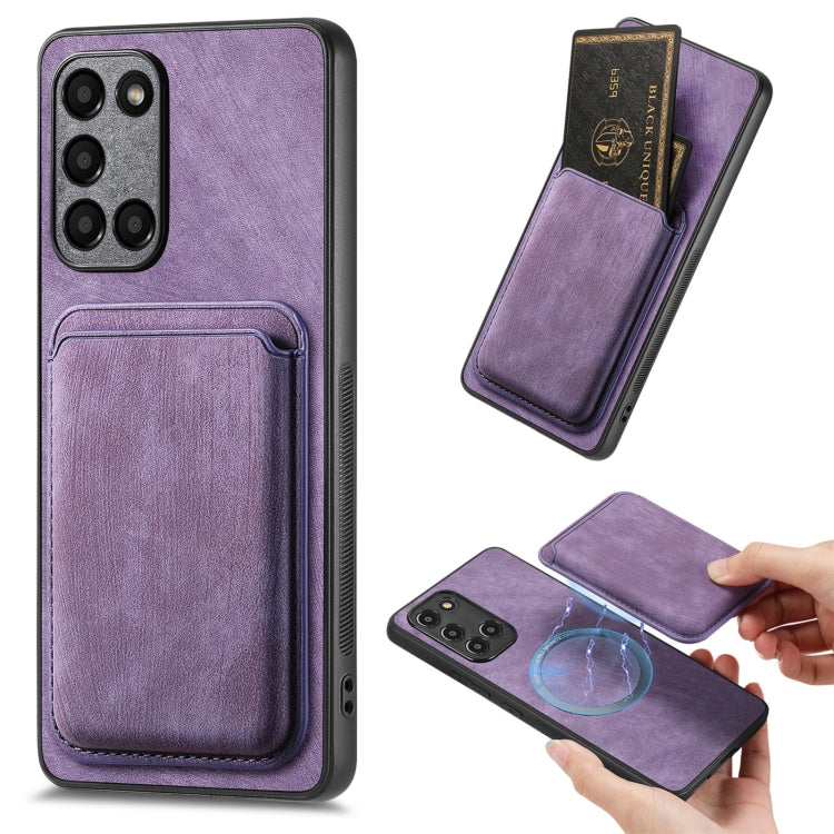 Retro Leather Card Bag Magnetic Phone Case, For Samsung Galaxy A33 5G, For Samsung Galaxy A22 4G, For Samsung Galaxy A22 5G, For Samsung Galaxy A32 4G, For Samsung Galaxy A21s, For Samsung Galaxy A31, For Samsung Galaxy A71, For Samsung Galaxy A51     ...