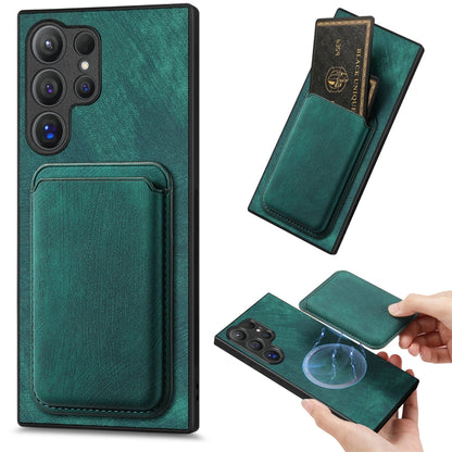 Retro Leather Card Bag Magnetic Phone Case, For Samsung Galaxy A57 5G, For Samsung Galaxy A37 5G, For Samsung Galaxy S25 Edge 5G, For Samsung Galaxy A56 5G, For Samsung Galaxy A26 5G, For Samsung Galaxy A36, For Samsung Galaxy S25 5G                   ...