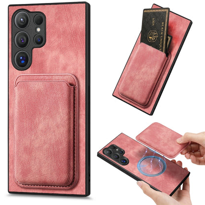 Retro Leather Card Bag Magnetic Phone Case, For Samsung Galaxy A57 5G, For Samsung Galaxy A37 5G, For Samsung Galaxy S25 Edge 5G, For Samsung Galaxy A56 5G, For Samsung Galaxy A26 5G, For Samsung Galaxy A36, For Samsung Galaxy S25 5G                   ...