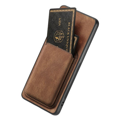 Retro Leather Card Bag Magnetic Phone Case, For Samsung Galaxy A57 5G, For Samsung Galaxy A37 5G, For Samsung Galaxy S25 Edge 5G, For Samsung Galaxy A56 5G, For Samsung Galaxy A26 5G, For Samsung Galaxy A36, For Samsung Galaxy S25 5G                   ...