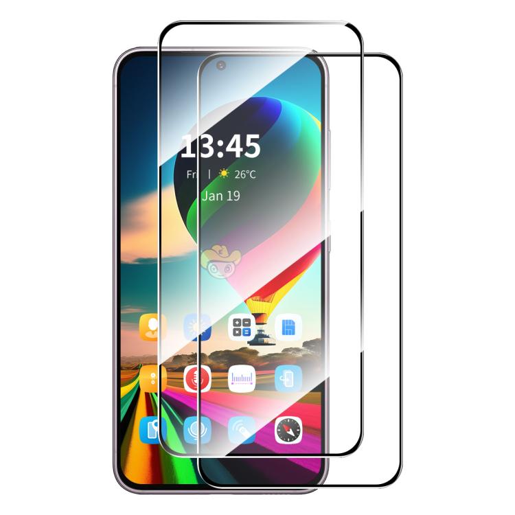 2pcs ENKAY Hat-Prince Full Glue High Aluminum-silicon Tempered Glass Film, For Nothing Phone 4a / 4a Pro, For Nothing Phone 3a Lite, For Nothing CMF Phone 2 Pro, For Nothing CMF Phone 1, For Nothing Phone 2a