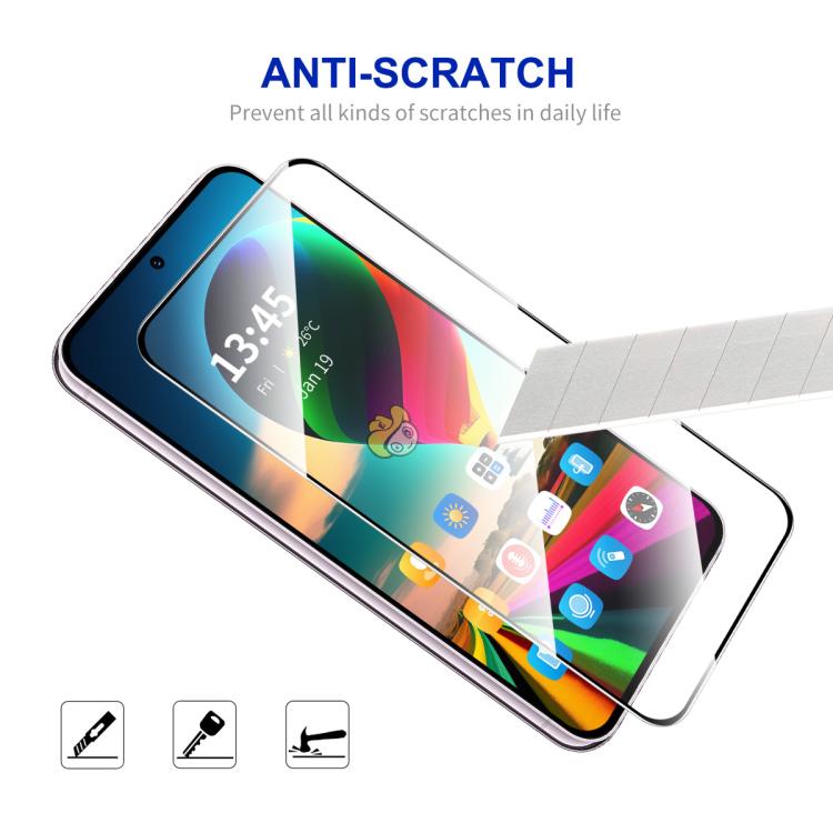 10pcs ENKAY Hat-Prince Full Glue High Aluminum-silicon Tempered Glass Film, For Nothing CMF Phone 2 Pro, For Nothing CMF Phone 1, For Nothing Phone 2a