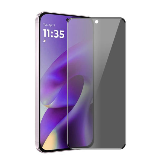 Film en verre trempé ENKAY Hat-Prince 28 degrés anti-espionnage confidentialité sérigraphié, pour Motorola Edge 5G 2026, pour Motorola Moto G47 / G37 / G37 Power, pour Motorola Moto G Max / G87, pour Motorola Moto G17 / G17 Power, pour Motorola Moto G77