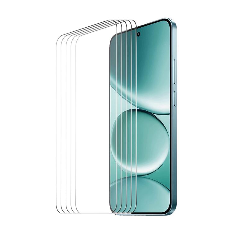 5pcs ENKAY 9H Big Arc Edge High Aluminum-silicon Tempered Glass Film, For Redmi Note 15 Pro 5G Global 163.6mm, For Redmi 15 5G Global / 4G SEA 169.5mm, For Redmi 15 4G / 5G EU 171mm, For Redmi 15C Global 171mm / Poco C85, For Redmi 13X                 ...