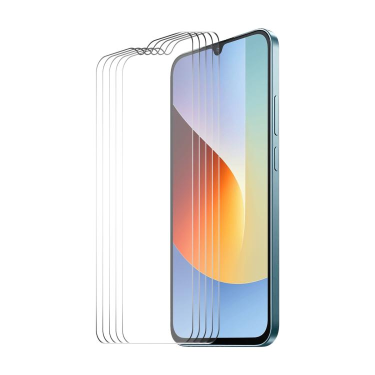 5pcs ENKAY 9H Big Arc Edge High Aluminum-silicon Tempered Glass Film, For Xiaomi Poco M8 Power 5G, For Redmi K100 Pro Max / Poco F9 Ultra 5G, For Xiaomi Poco F9 Pro 5G, For Redmi 17 4G / 5G Global 170mm, For Redmi Note 17 4G Global 171mm               ...